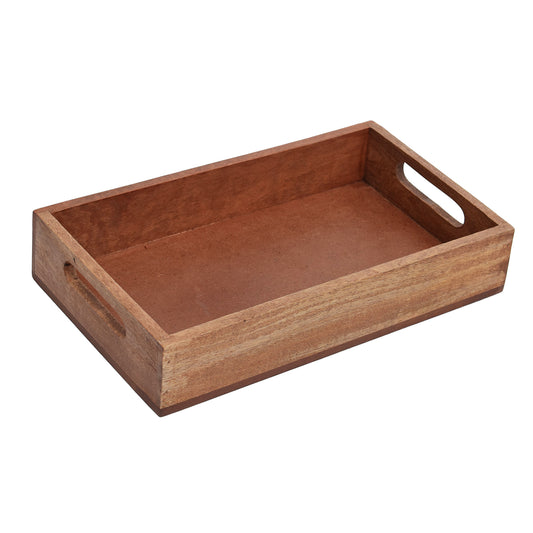 Classic Wooden Tray S/3