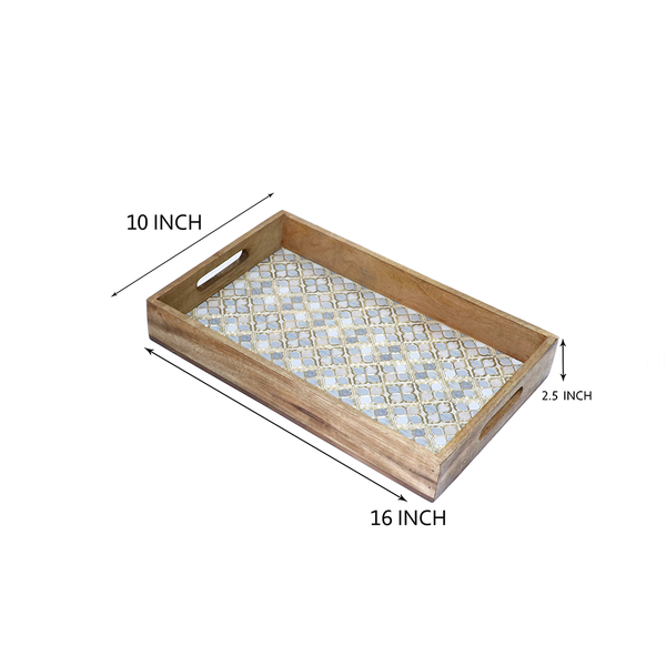 Decal Wooden Tray (GD6066)