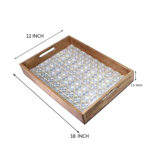 Decael Wooden Tray (GD6067)