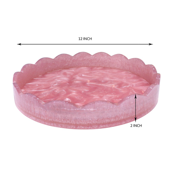 Resin Wooden tray (GD6089)