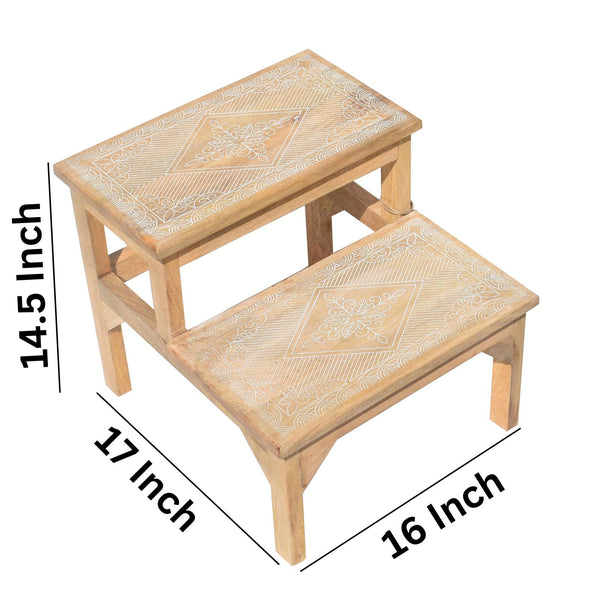 Wooden Step Stool