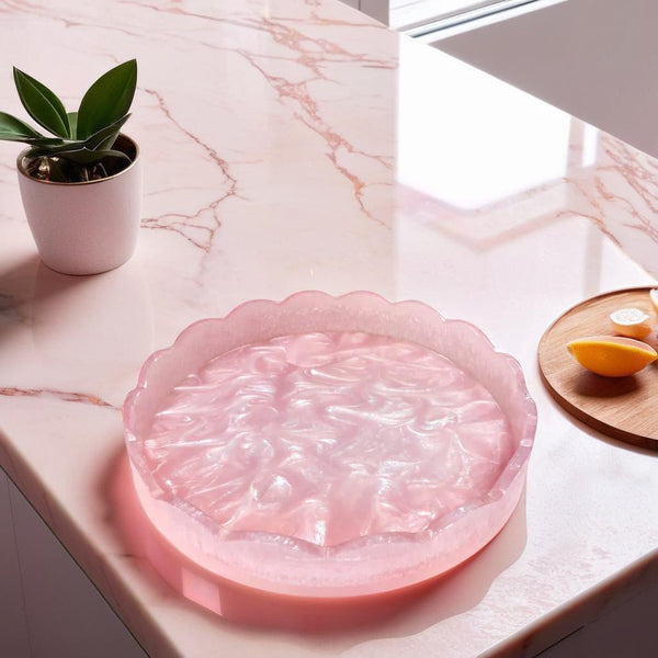 Resin Wooden tray (GD6089)